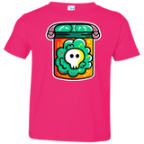 T-Shirts Hot Pink / 2T Cute Skull In A Jar Toddler Premium T-Shirt