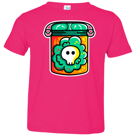 T-Shirts Hot Pink / 2T Cute Skull In A Jar Toddler Premium T-Shirt