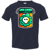 T-Shirts Navy / 2T Cute Skull In A Jar Toddler Premium T-Shirt