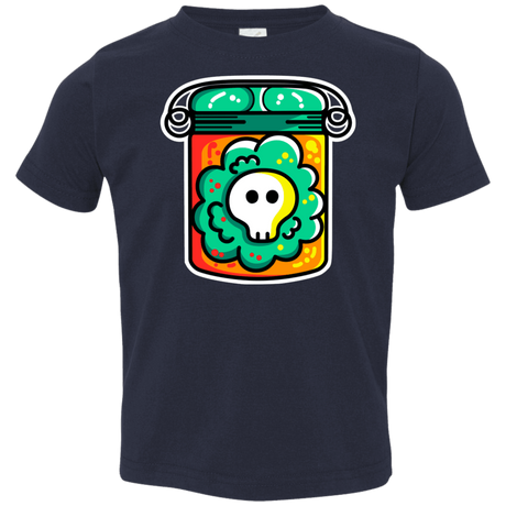 T-Shirts Navy / 2T Cute Skull In A Jar Toddler Premium T-Shirt