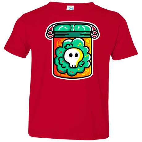 T-Shirts Red / 2T Cute Skull In A Jar Toddler Premium T-Shirt