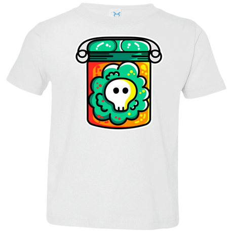 T-Shirts White / 2T Cute Skull In A Jar Toddler Premium T-Shirt