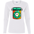 T-Shirts White / S Cute Skull In A Jar Women's Long Sleeve T-Shirt