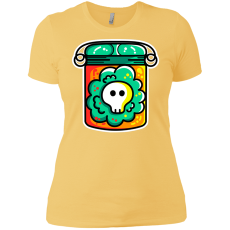 T-Shirts Banana Cream/ / X-Small Cute Skull In A Jar Women's Premium T-Shirt