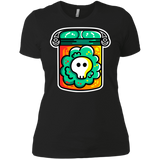 T-Shirts Black / X-Small Cute Skull In A Jar Women's Premium T-Shirt