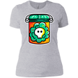 T-Shirts Heather Grey / X-Small Cute Skull In A Jar Women's Premium T-Shirt