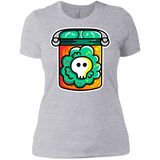 T-Shirts Heather Grey / X-Small Cute Skull In A Jar Women's Premium T-Shirt