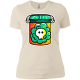 T-Shirts Ivory/ / X-Small Cute Skull In A Jar Women's Premium T-Shirt