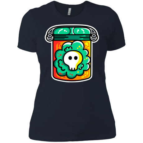 T-Shirts Midnight Navy / X-Small Cute Skull In A Jar Women's Premium T-Shirt