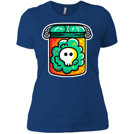 T-Shirts Royal / X-Small Cute Skull In A Jar Women's Premium T-Shirt