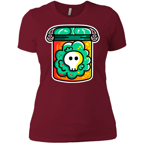 T-Shirts Scarlet / S Cute Skull In A Jar Women's Premium T-Shirt