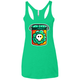 T-Shirts Envy / X-Small Cute Skull In A Jar Women's Triblend Racerback Tank