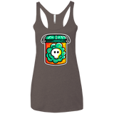 T-Shirts Macchiato / X-Small Cute Skull In A Jar Women's Triblend Racerback Tank
