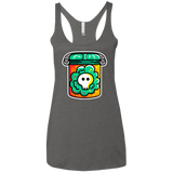 T-Shirts Premium Heather / X-Small Cute Skull In A Jar Women's Triblend Racerback Tank
