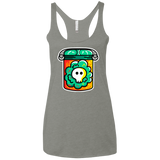 T-Shirts Venetian Grey / X-Small Cute Skull In A Jar Women's Triblend Racerback Tank