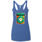 T-Shirts Vintage Royal / X-Small Cute Skull In A Jar Women's Triblend Racerback Tank