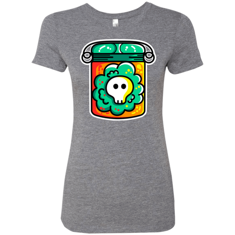 T-Shirts Premium Heather / S Cute Skull In A Jar Women's Triblend T-Shirt