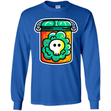 T-Shirts Royal / YS Cute Skull In A Jar Youth Long Sleeve T-Shirt