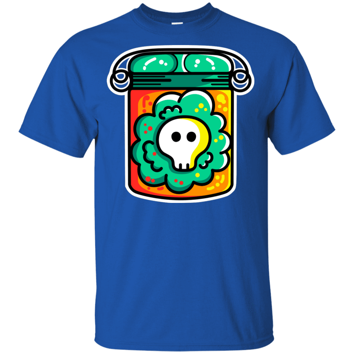 T-Shirts Royal / YXS Cute Skull In A Jar Youth T-Shirt