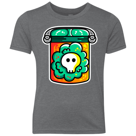 T-Shirts Premium Heather / YXS Cute Skull In A Jar Youth Triblend T-Shirt