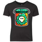 T-Shirts Vintage Black / YXS Cute Skull In A Jar Youth Triblend T-Shirt