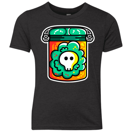 T-Shirts Vintage Black / YXS Cute Skull In A Jar Youth Triblend T-Shirt