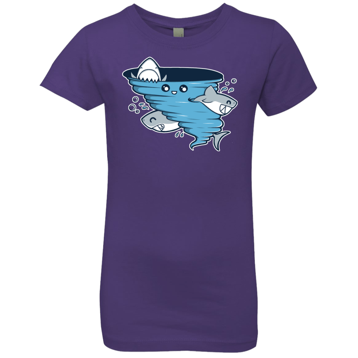 T-Shirts Purple Rush / YXS Cutenado Girls Premium T-Shirt