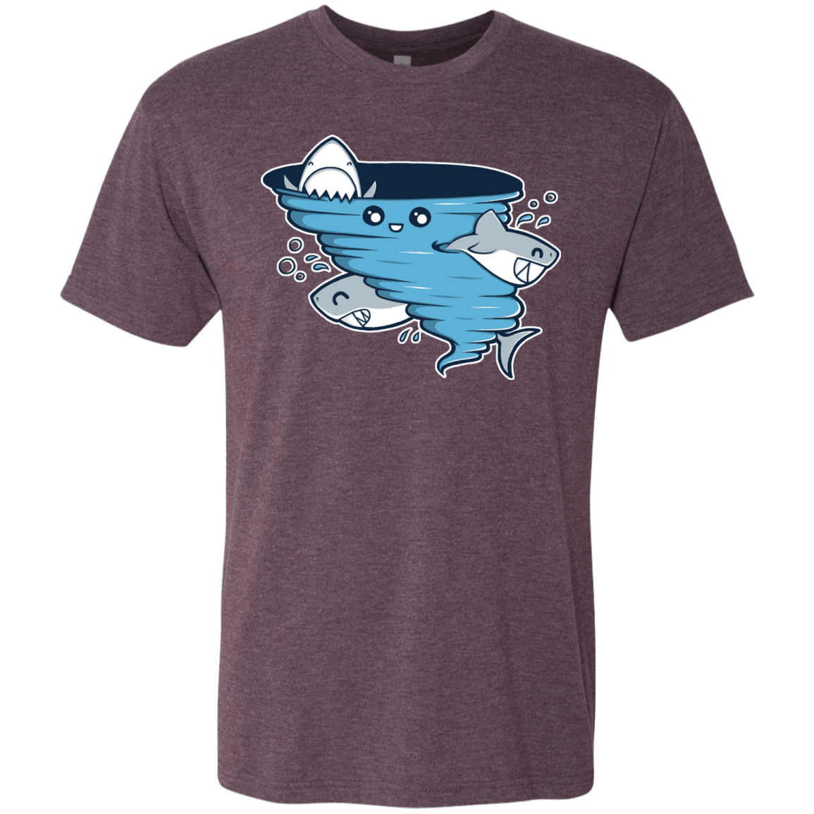 T-Shirts Vintage Purple / S Cutenado Men's Triblend T-Shirt