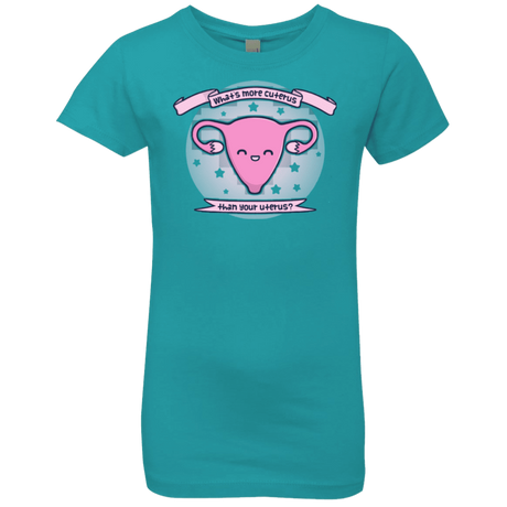 T-Shirts Tahiti Blue / YXS Cuterus Girls Premium T-Shirt