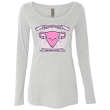 T-Shirts Heather White / Small Cuterus Women's Triblend Long Sleeve Shirt