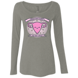 T-Shirts Venetian Grey / Small Cuterus Women's Triblend Long Sleeve Shirt