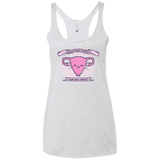 T-Shirts Heather White / X-Small Cuterus Women's Triblend Racerback Tank