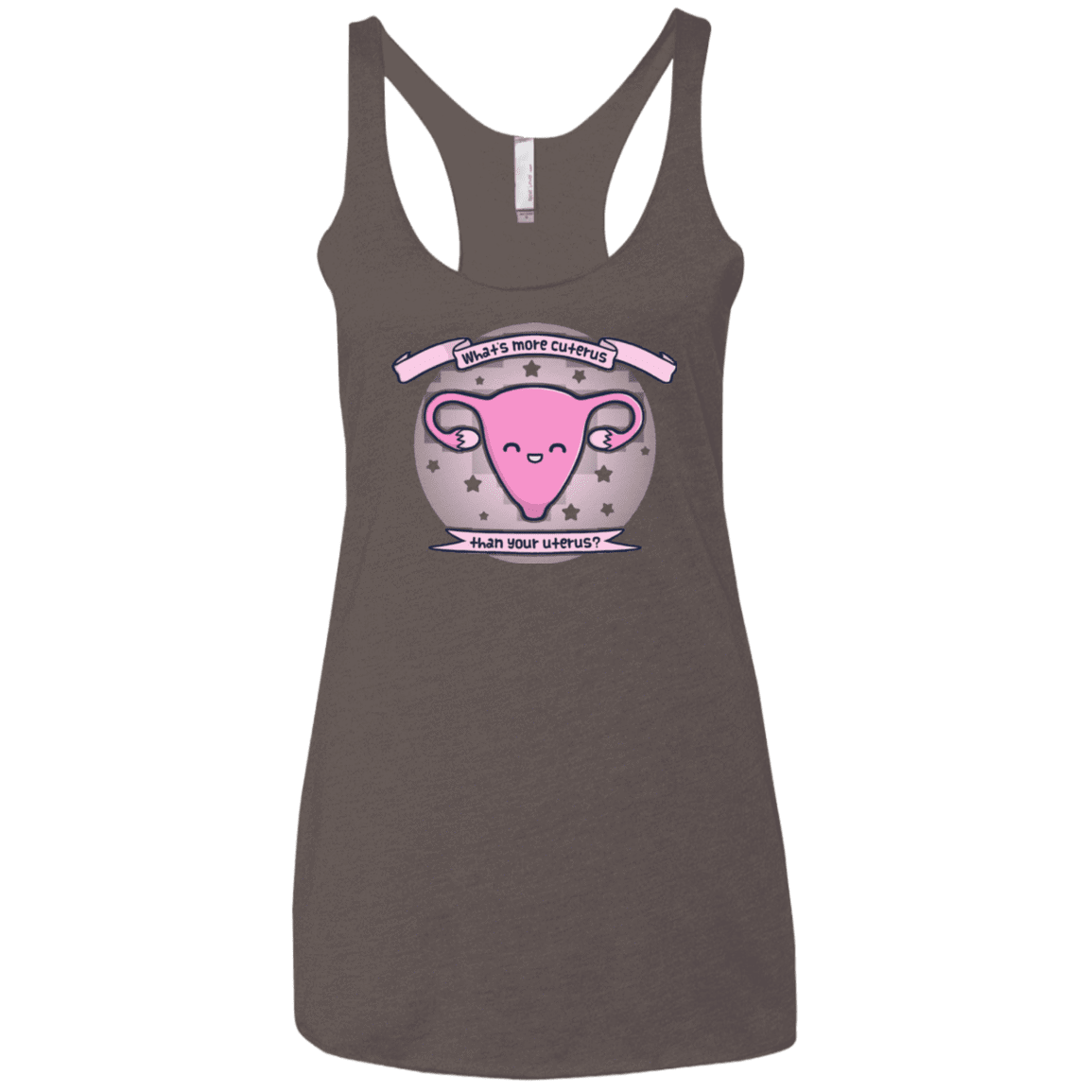 T-Shirts Macchiato / X-Small Cuterus Women's Triblend Racerback Tank