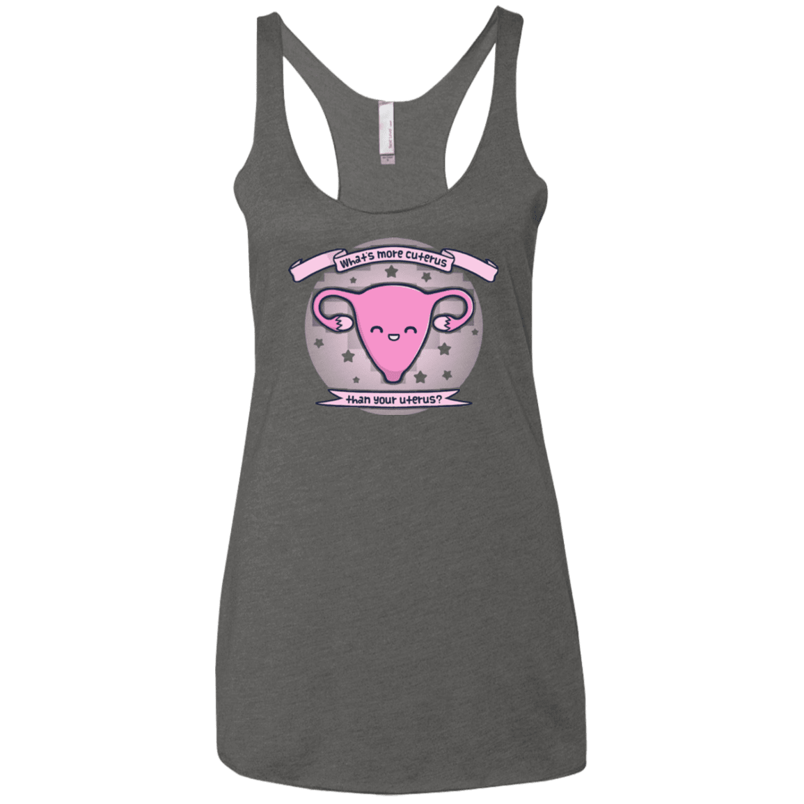 T-Shirts Premium Heather / X-Small Cuterus Women's Triblend Racerback Tank