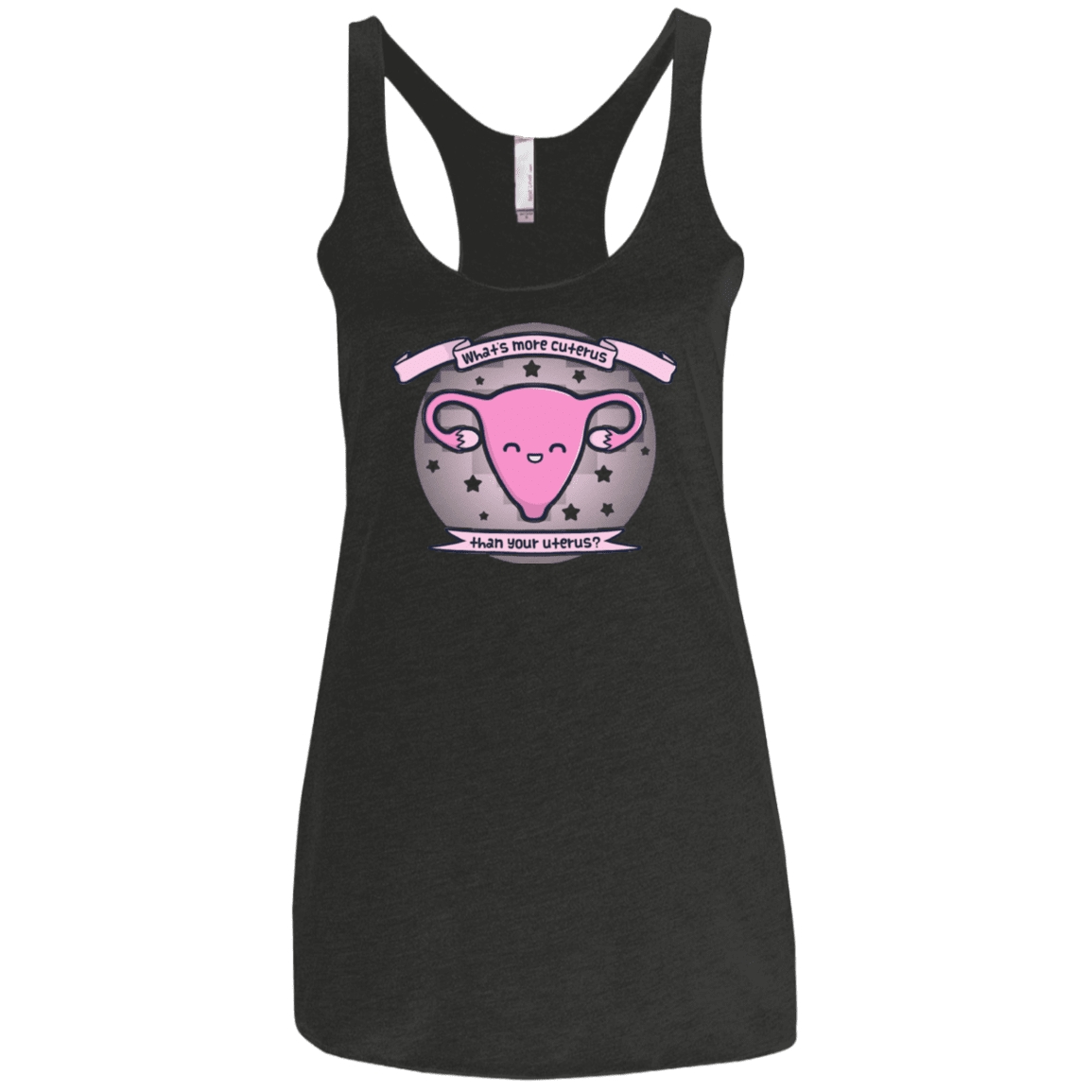 T-Shirts Vintage Black / X-Small Cuterus Women's Triblend Racerback Tank