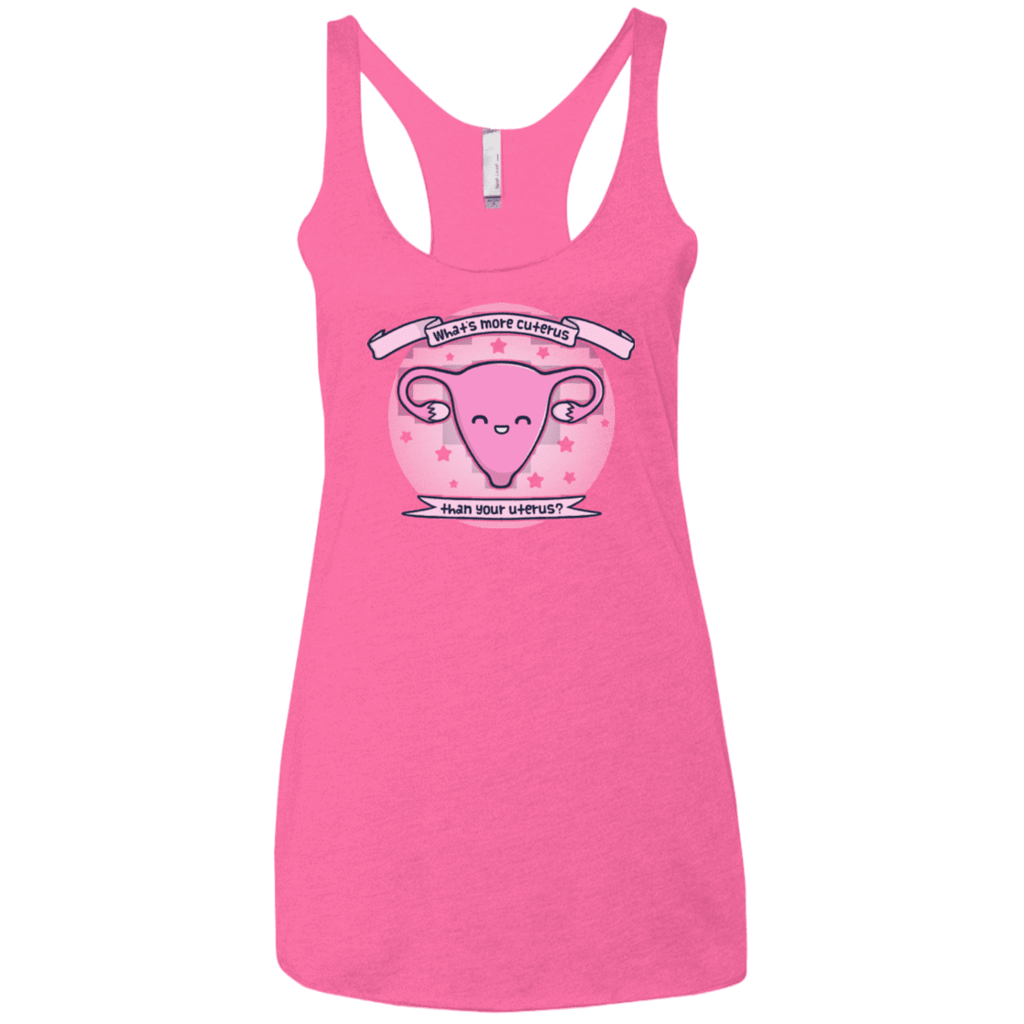 T-Shirts Vintage Pink / X-Small Cuterus Women's Triblend Racerback Tank