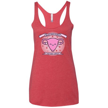 T-Shirts Vintage Red / X-Small Cuterus Women's Triblend Racerback Tank