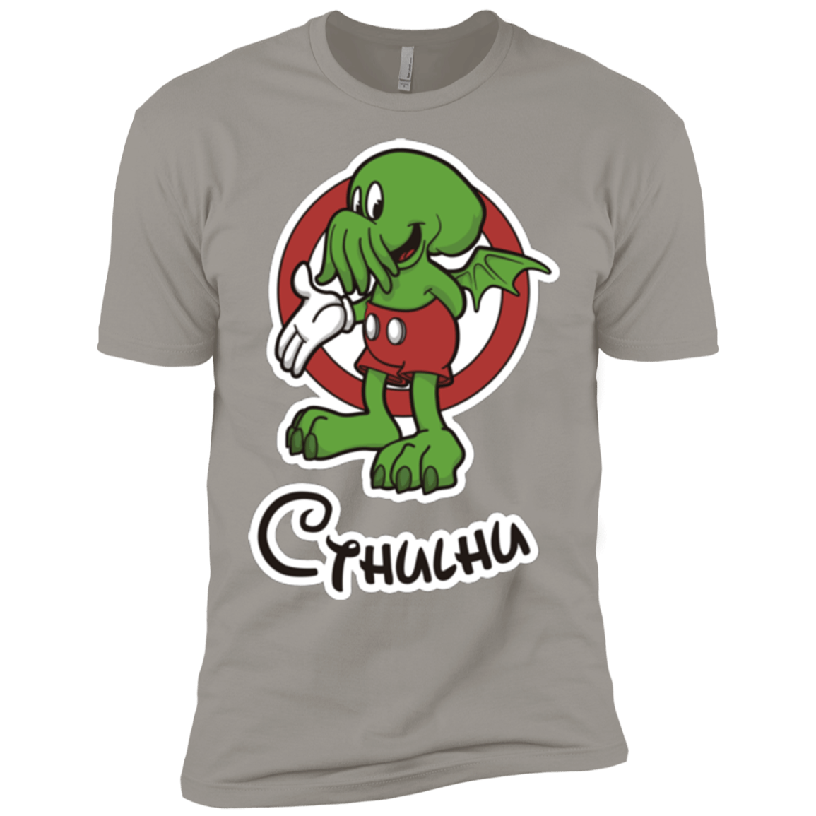 T-Shirts Light Grey / X-Small Cutethulhu Men's Premium T-Shirt