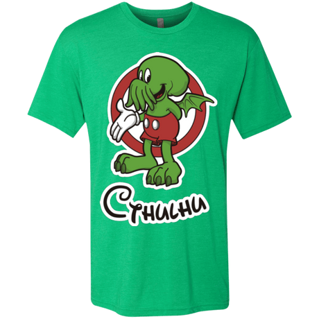 T-Shirts Envy / Small Cutethulhu Men's Triblend T-Shirt