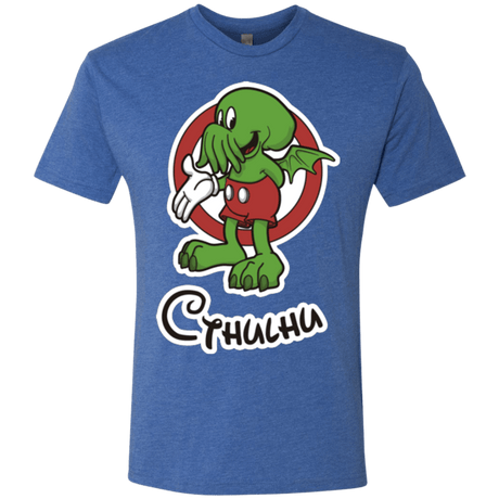 T-Shirts Vintage Royal / Small Cutethulhu Men's Triblend T-Shirt