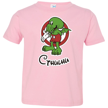 T-Shirts Pink / 2T Cutethulhu Toddler Premium T-Shirt