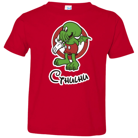 T-Shirts Red / 2T Cutethulhu Toddler Premium T-Shirt