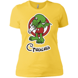 T-Shirts Vibrant Yellow / X-Small Cutethulhu Women's Premium T-Shirt