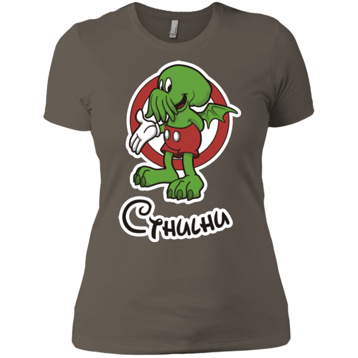 T-Shirts Warm Grey / X-Small Cutethulhu Women's Premium T-Shirt