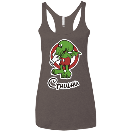 T-Shirts Macchiato / X-Small Cutethulhu Women's Triblend Racerback Tank
