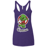 T-Shirts Purple / X-Small Cutethulhu Women's Triblend Racerback Tank
