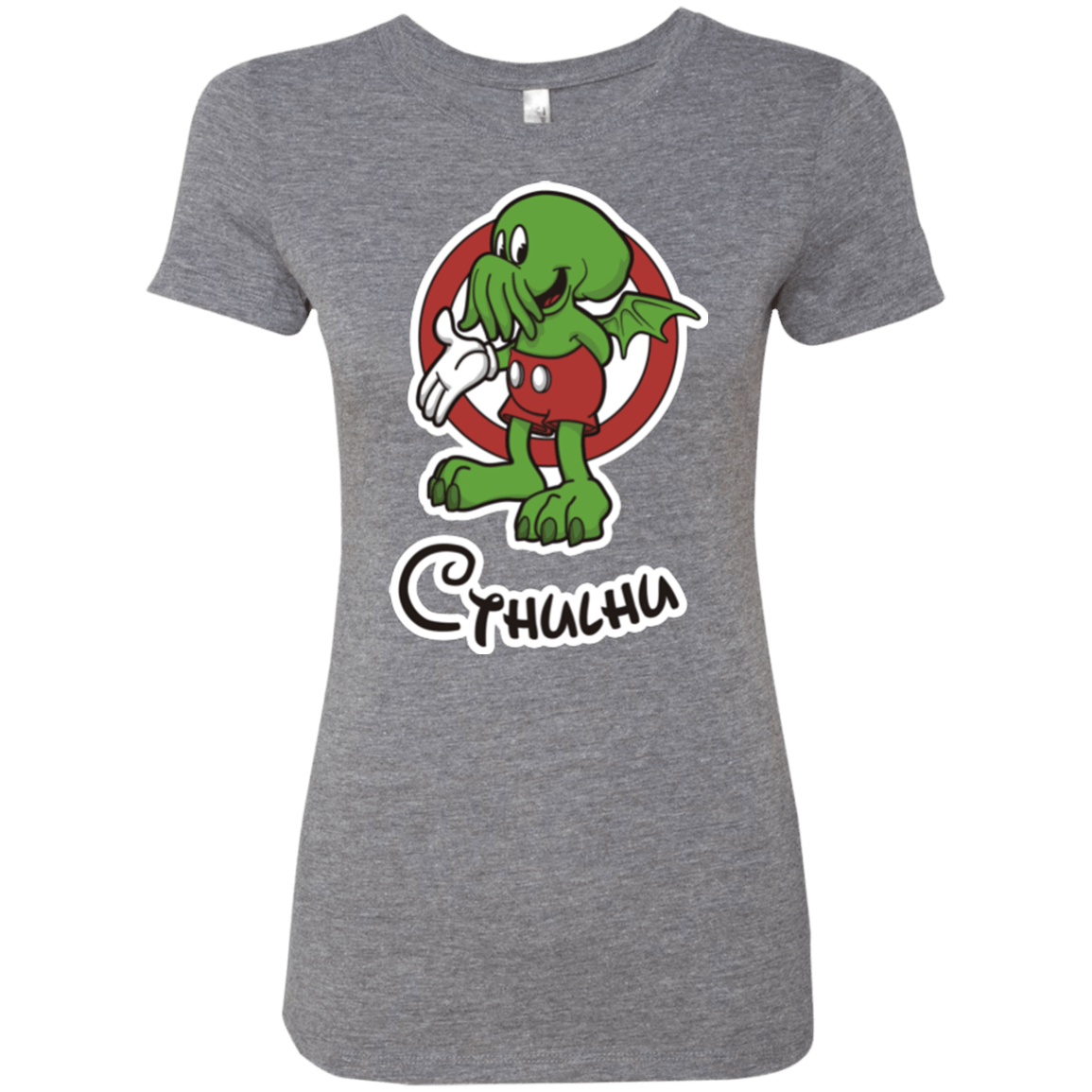 T-Shirts Premium Heather / Small Cutethulhu Women's Triblend T-Shirt