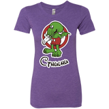 T-Shirts Purple Rush / Small Cutethulhu Women's Triblend T-Shirt