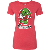 T-Shirts Vintage Red / Small Cutethulhu Women's Triblend T-Shirt