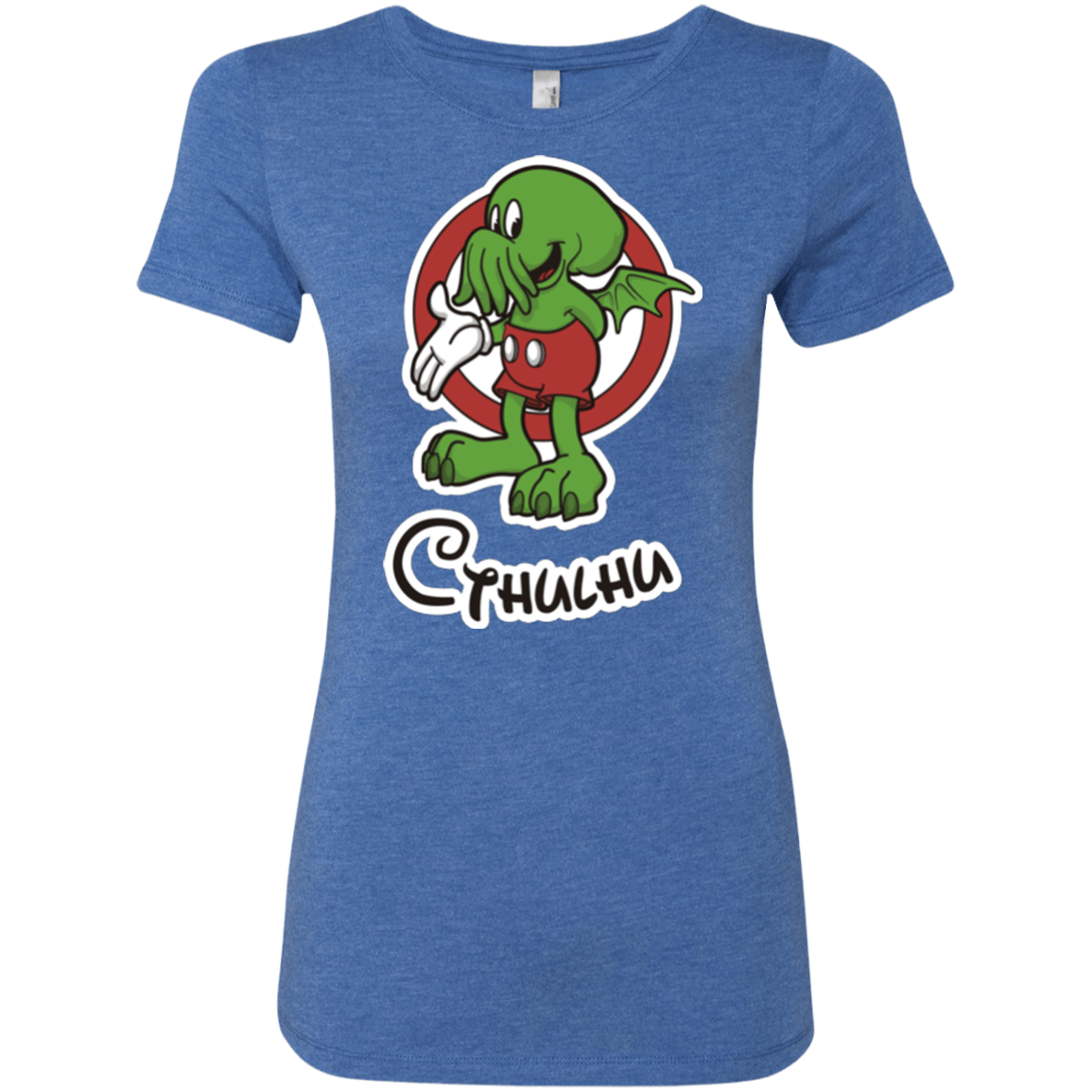 T-Shirts Vintage Royal / Small Cutethulhu Women's Triblend T-Shirt